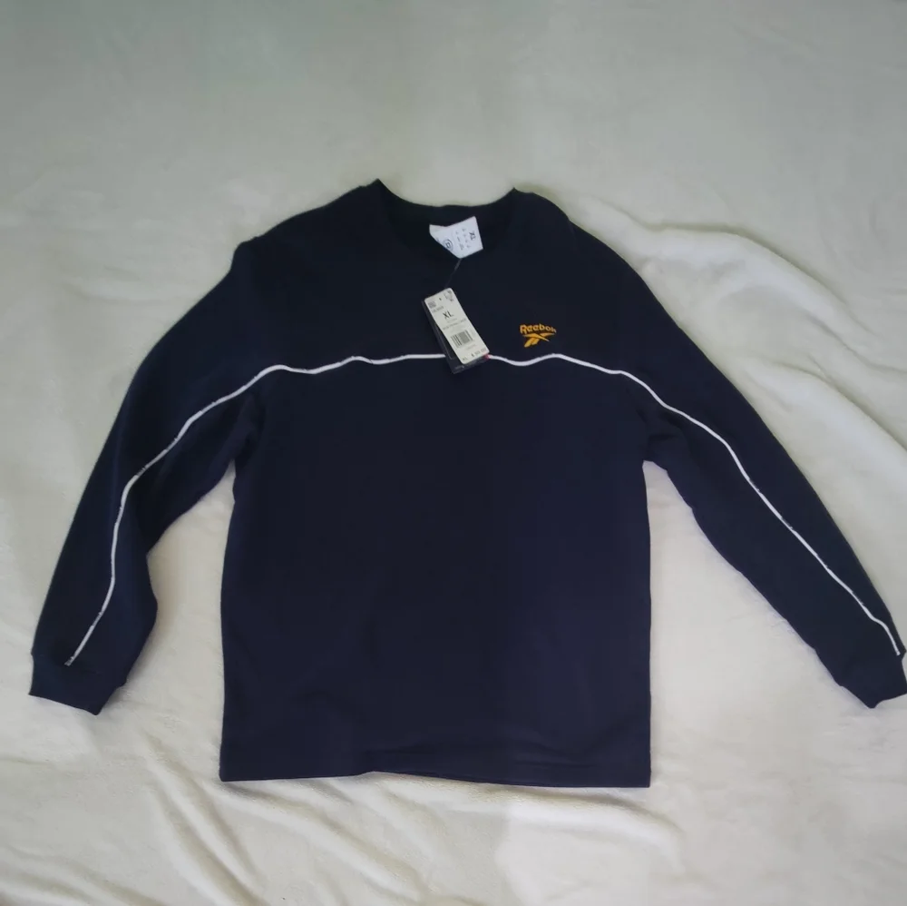 Reebok WOR PIPING‎ CREW SWEATSHIRT TRAINING FOR MEN'S HK3005 SIZE XL NWT